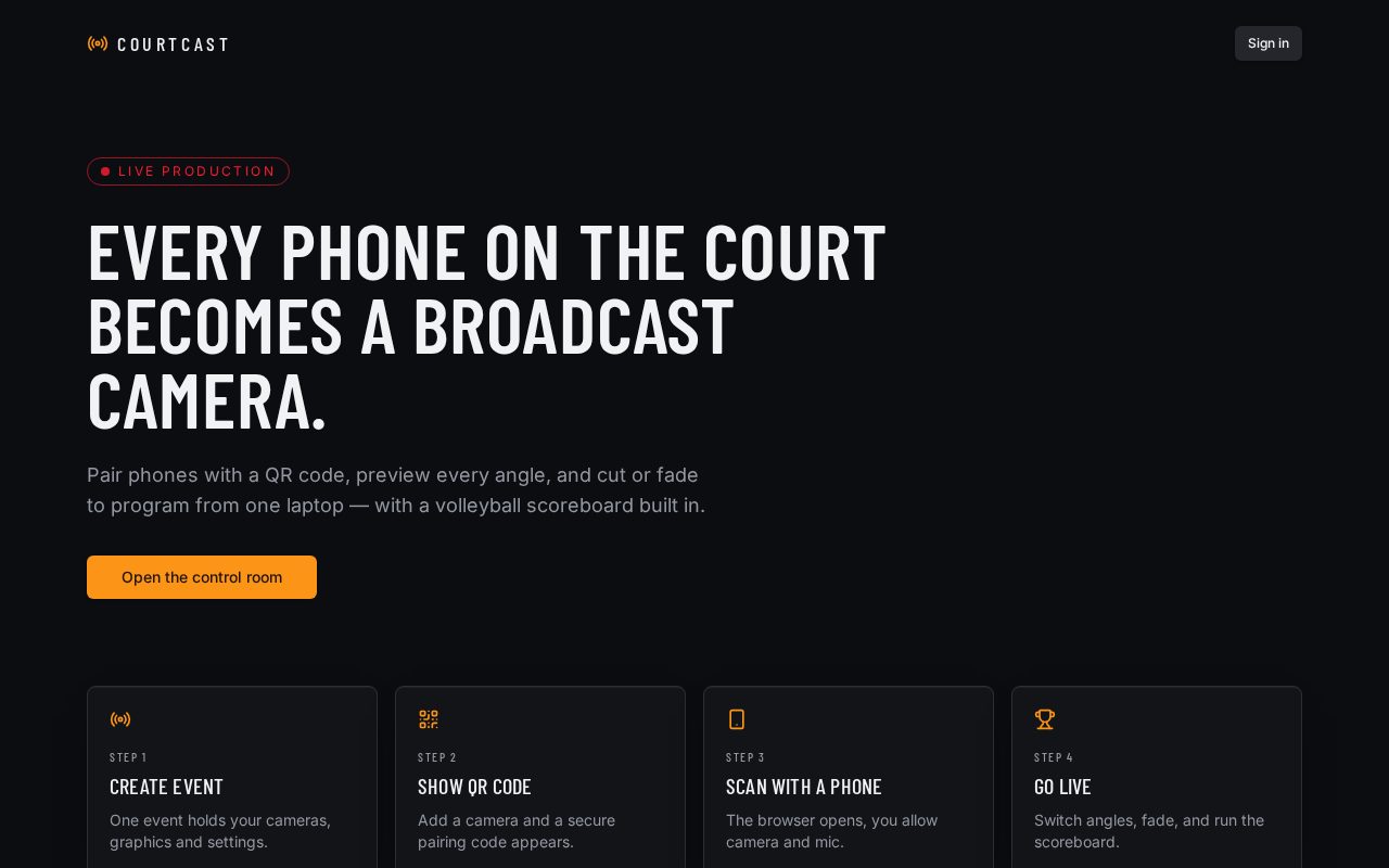 CourtCast preview