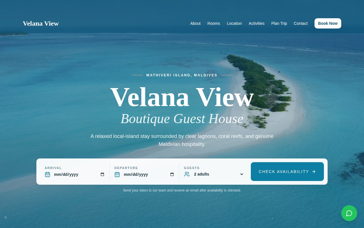 Velana View screenshot